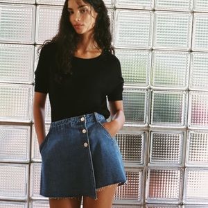 Zara Denim Skort